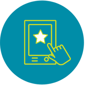 Customer self service icon